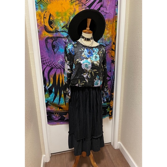 🌈 Amazing open back floral blouse - Picture 11 of 11